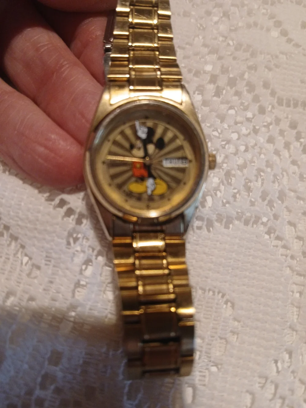 Seiko gold tone